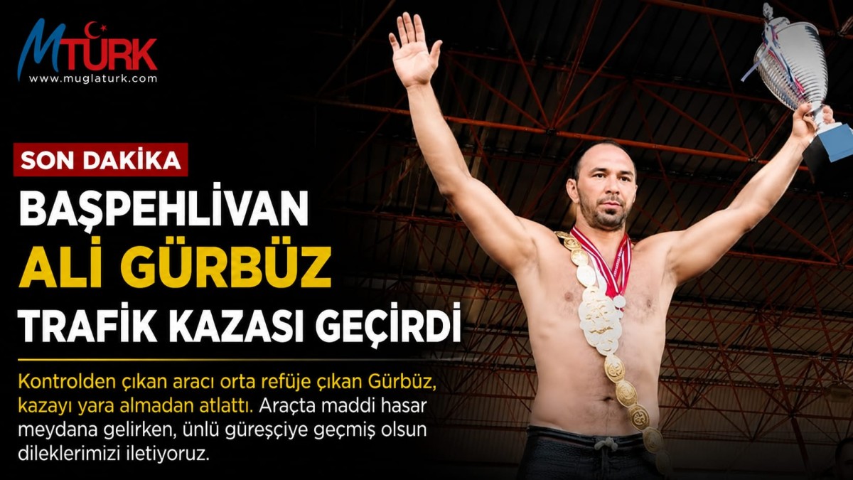 Başpehlivan Ali Gürbüz Trafik Kazası Geçirdi