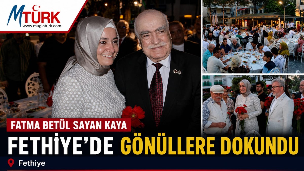 Fatma Betül Sayan Kaya Fethiye’de Gönüllere Dokundu