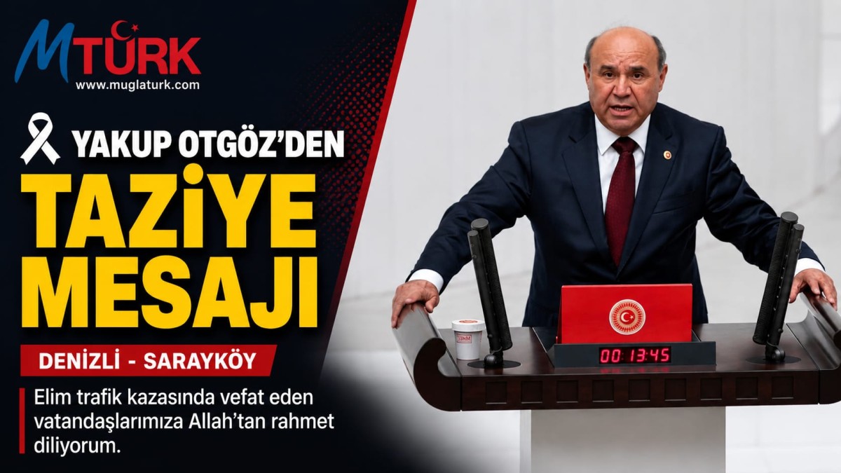OTGÖZ'DEN BAŞSAĞLIĞI MESAJI