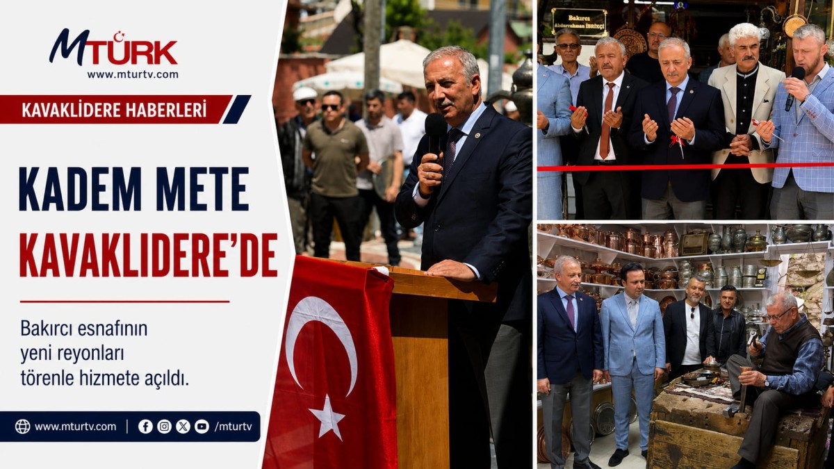 KADEM METE KAVAKLIDERE'DE ESNAFLA BULUŞTU