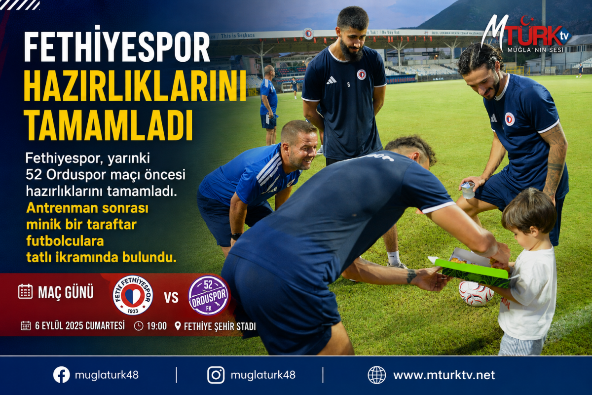 Fethiyespor Hazır! Minik Taraftar Sürprizi