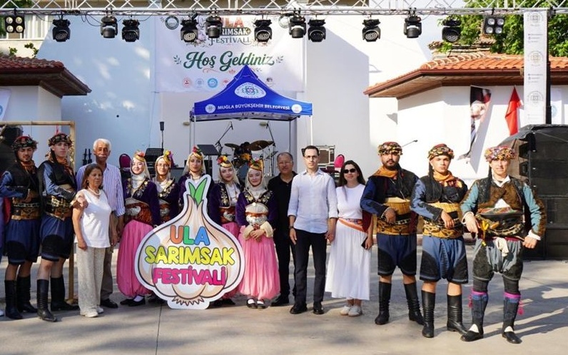 Ula’da Sarımsak Festivali Coşkusu Yaşandı