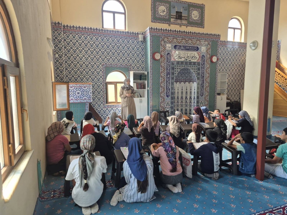 “Yaz Kur’an Kursu Öğrencilerine Seydikemer Müftülüğünden Seminer”