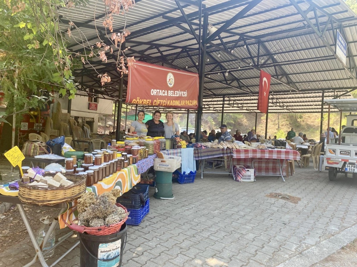Ortaca’da Üretici Kadın Pazarı İlk Kez Kuruldu