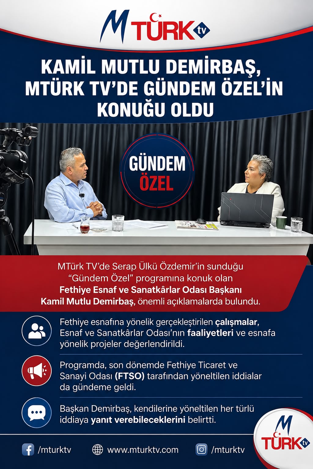 “Fethiye Esnaf Odası’nda 20 Yıl Sonra Büyük Değişim”