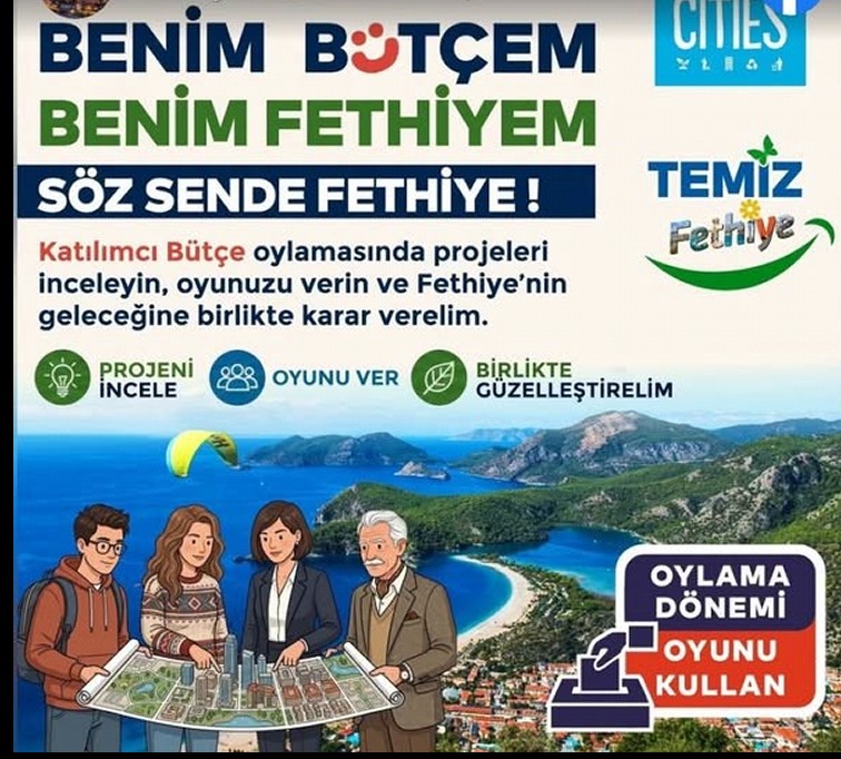 “Benim Bütçem, Benim Fethiyem: Projeler Yarışıyor”