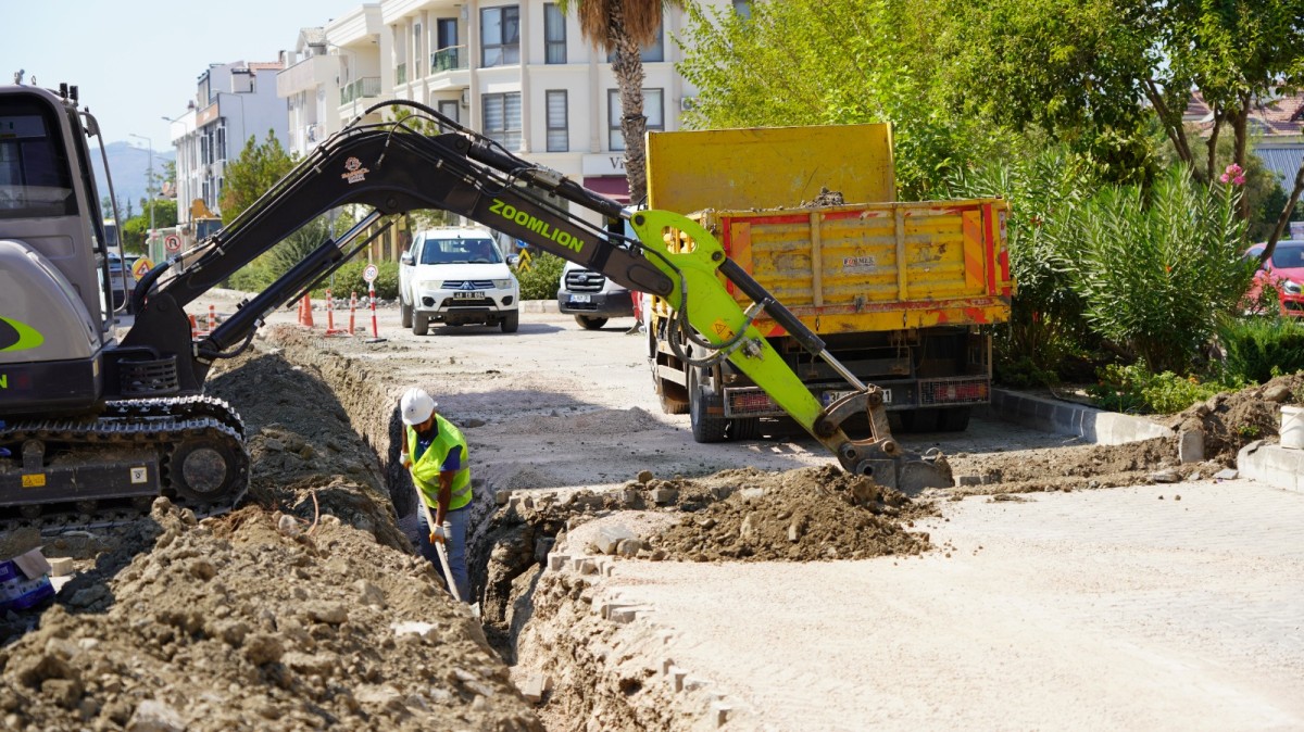 MUSKİ Dalaman'da 48 Bin Metre İçme Suyu Hattı Yeniledi