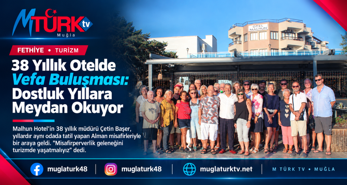 Fethiye'de İnanılmaz Turizm Rekoru: 37 Yıldır Aynı Otelde, Aynı Odada Kalıyor!